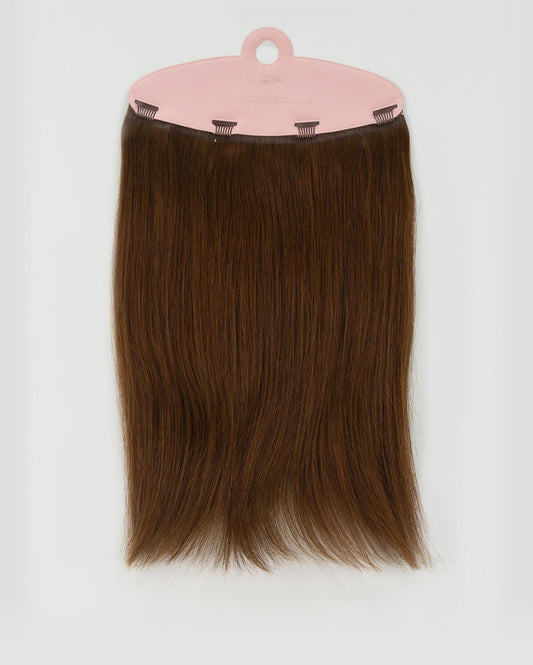Quicklip Hair Extension Back Layers | Brown 24cm - M and F Hair Trading, L.L.C.