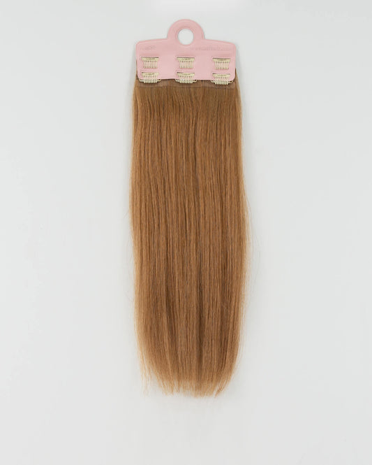 Quicklip Hair Extension Back Layers | Caramel 12cm - M and F Hair Trading, L.L.C.