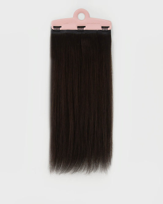 Quicklip Hair Extension Back Layers | Dark Brown 16cm - M and F Hair Trading, L.L.C.
