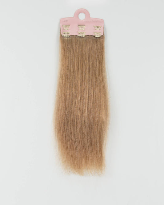 Quicklip Hair Extension Back Layers | Light Ash Blonde 12cm - M and F Hair Trading, L.L.C.