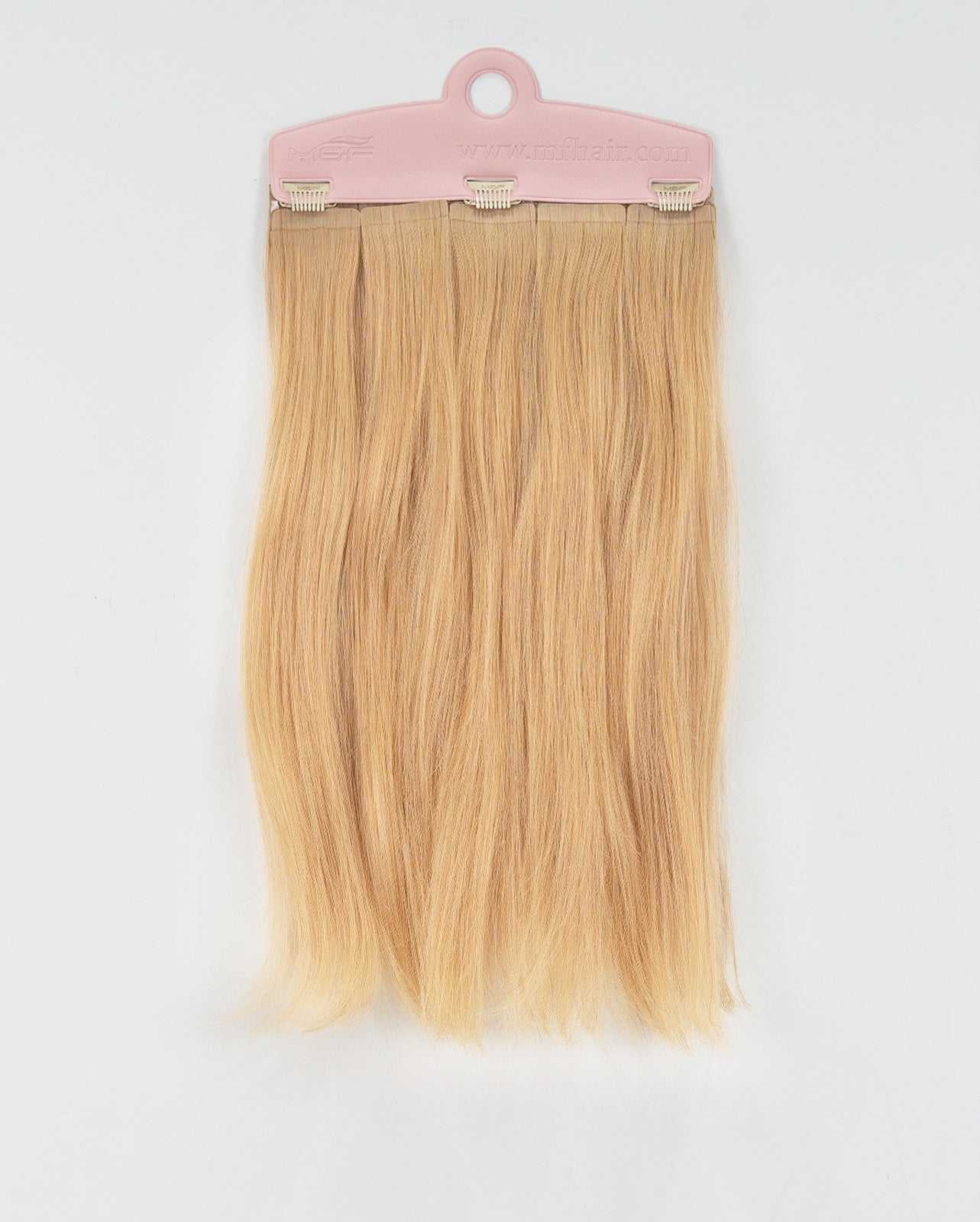 Quicklip Hair Extension Back Layers | Light Ash Blonde 20cm - M and F Hair Trading, L.L.C.
