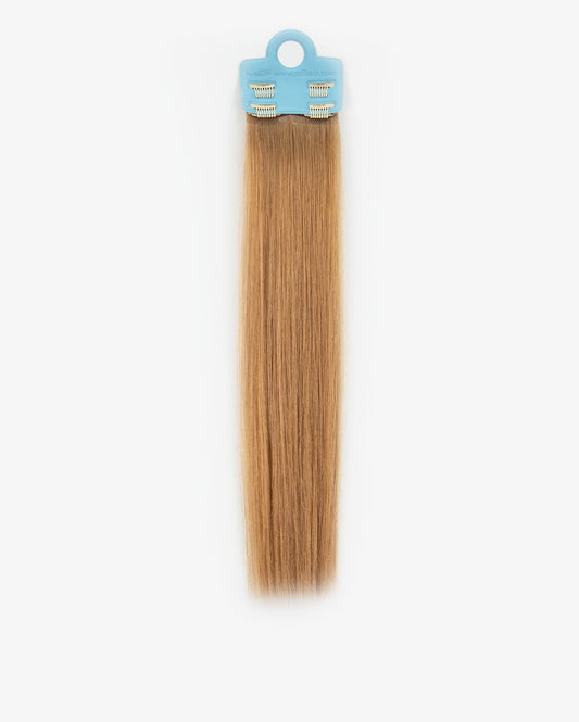Quicklip Hair Extension Side Thickener | Caramel 8cm - M and F Hair Trading, L.L.C.