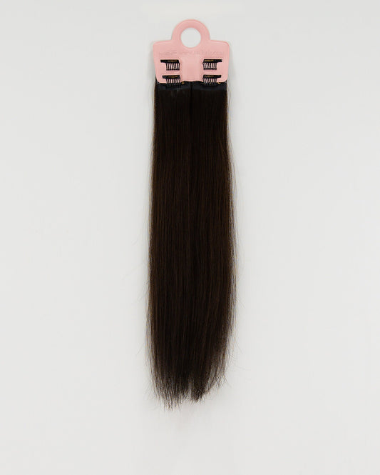 Quicklip Hair Extension Side Thickener | Dark Brown 8cm - M and F Hair Trading, L.L.C.