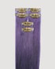 Rainbow Color Highlight Extensions – MQ14 Classic Violet | Clip - In - M and F Hair Trading, L.L.C.