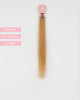 Short Hair Extension – S14A | Caramel | 4cm Width Clip - In Piece - M and F Hair Trading, L.L.C.