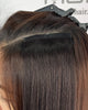 Short Hair Extension – S14B | Dark Brown | 8cm Width Clip - In Piece - M and F Hair Trading, L.L.C.