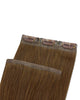 Short Hair Extension – S14C | Brown | 12cm Width Clip - In Piece - M and F Hair Trading, L.L.C.