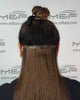 Short Hair Extension – S14C | Brown | 12cm Width Clip - In Piece - M and F Hair Trading, L.L.C.