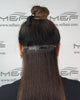 Short Hair Extension – S14C | Dark Brown | 12cm Width Clip - In Piece - M and F Hair Trading, L.L.C.