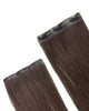 Short Hair Extension – S14C | Dark Brown | 12cm Width Clip - In Piece - M and F Hair Trading, L.L.C.