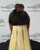 Short Hair Extension – S14C | Light Ash Blonde | 12cm Width Clip - In Piece - M and F Hair Trading, L.L.C.