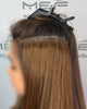 Short Hair Extension – S14C | Light Brown | 12cm Width Clip - In Piece - M and F Hair Trading, L.L.C.