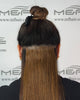 Short Hair Extension – S14C | Light Brown | 12cm Width Clip - In Piece - M and F Hair Trading, L.L.C.