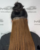Short Hair Extension – S14D | Light Brown | 16cm Width Clip - In Piece - M and F Hair Trading, L.L.C.