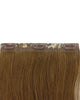 Short Hair Extension – S14D | Light Brown | 16cm Width Clip - In Piece - M and F Hair Trading, L.L.C.