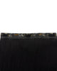 Short Hair Extension – S14E | Black | 20cm Width Clip - In Piece - M and F Hair Trading, L.L.C.