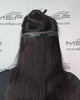 Short Hair Extension – S14E | Dark Brown | 20cm Width Clip - In Piece - M and F Hair Trading, L.L.C.