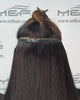 Short Hair Extension – S14F | Dark Brown | 24cm Width Clip - In Piece - M and F Hair Trading, L.L.C.