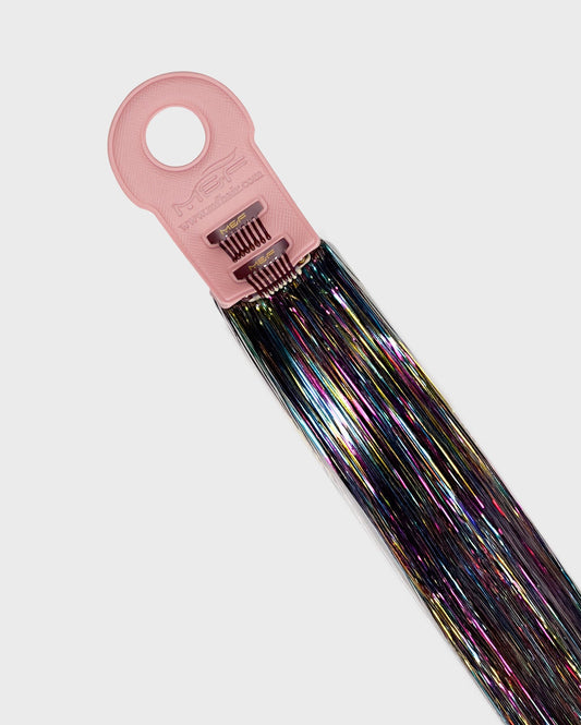 Tinsel Hair Extensions – T003 Prism Glow - M and F Hair Trading, L.L.C.