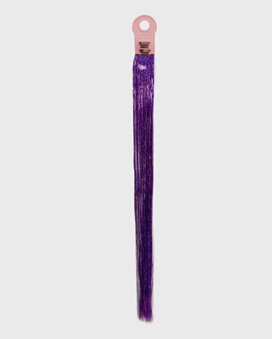 Tinsel Hair Extensions – T007 Velvet Purple - M and F Hair Trading, L.L.C.