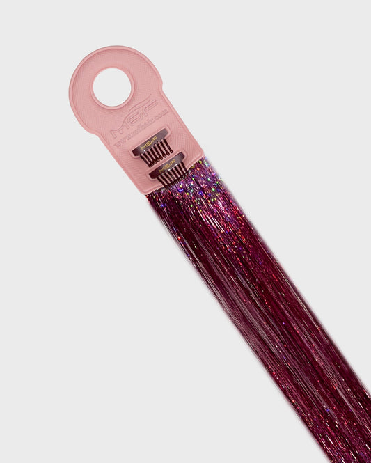 Tinsel Hair Extensions – T008 Rose Quartz - M and F Hair Trading, L.L.C.