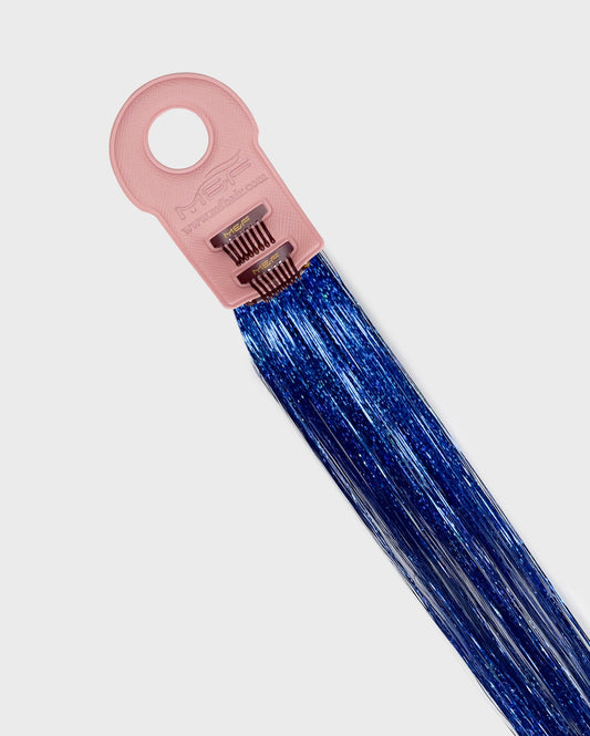 Tinsel Hair Extensions – T013 Ocean Mist Blue - M and F Hair Trading, L.L.C.