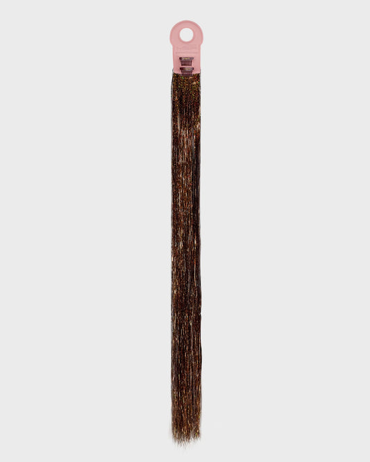 Tinsel Hair Extensions – T015 Antique Copper - M and F Hair Trading, L.L.C.