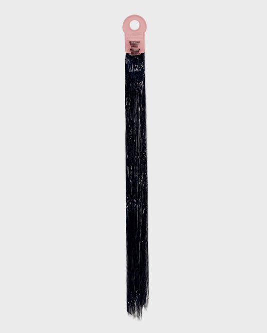 Tinsel Hair Extensions – T016 Midnight Black - M and F Hair Trading, L.L.C.