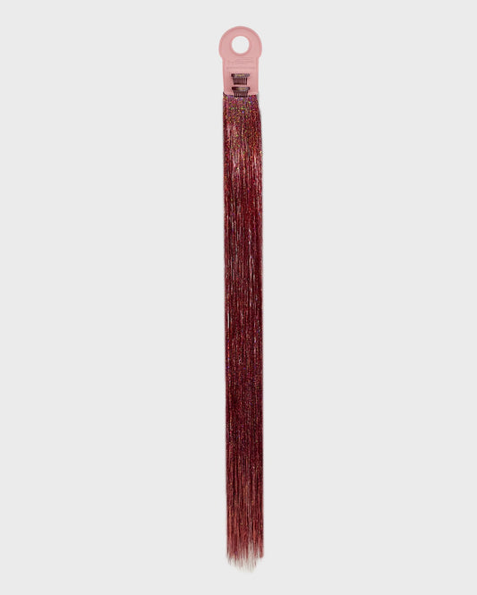 Tinsel Hair Extensions – T017 Coral Kiss - M and F Hair Trading, L.L.C.