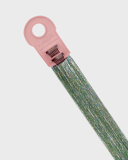 Tinsel Hair Extensions – T020 Mint Breeze - M and F Hair Trading, L.L.C.