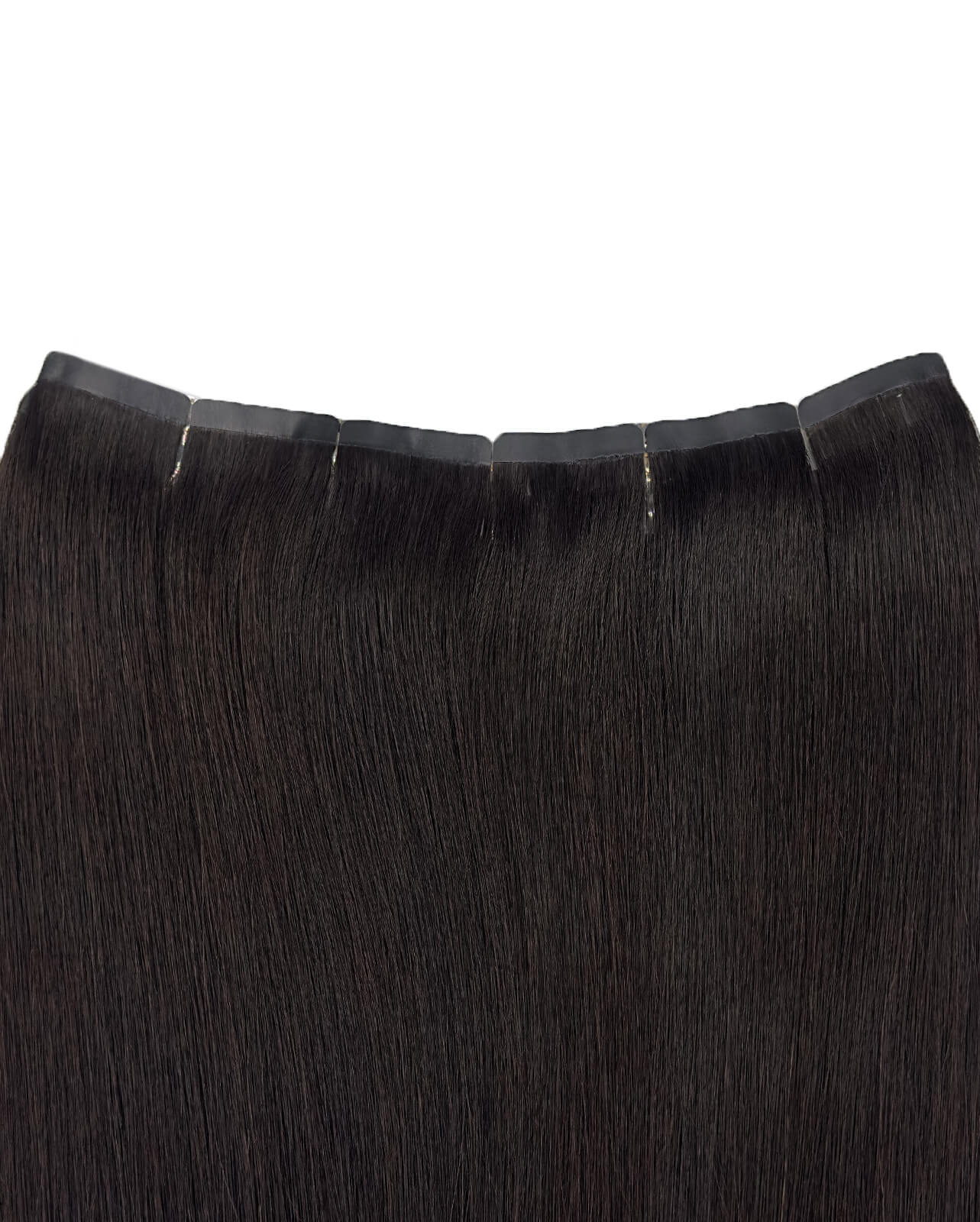 وصلة شعر متوسطة الحجم - S18F | S18F | بني غامق | قطعة مشبك بعرض 24 سم